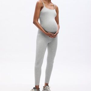 Maternity Rib Jumpsuit